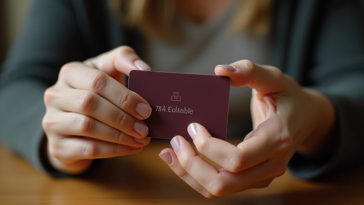 Secure gift card features